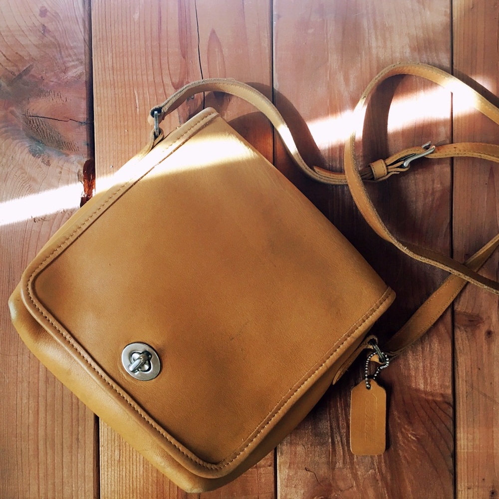Vintage Coach Crossbody Purse